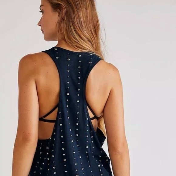 Free People Studded Piper Tank by We The Free - Picture 3 of 14